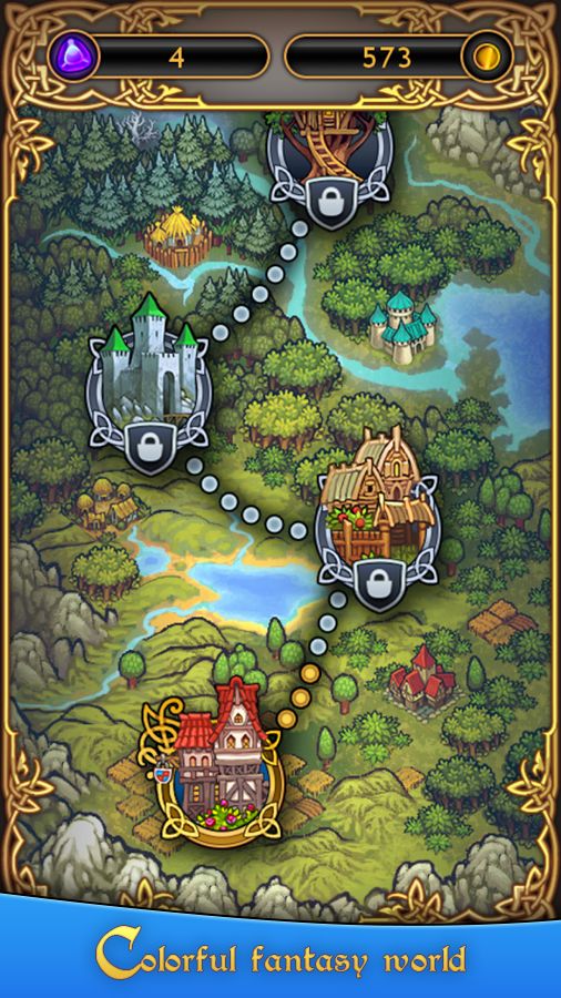Screenshot of Jewel Road - Fantasy Match 3