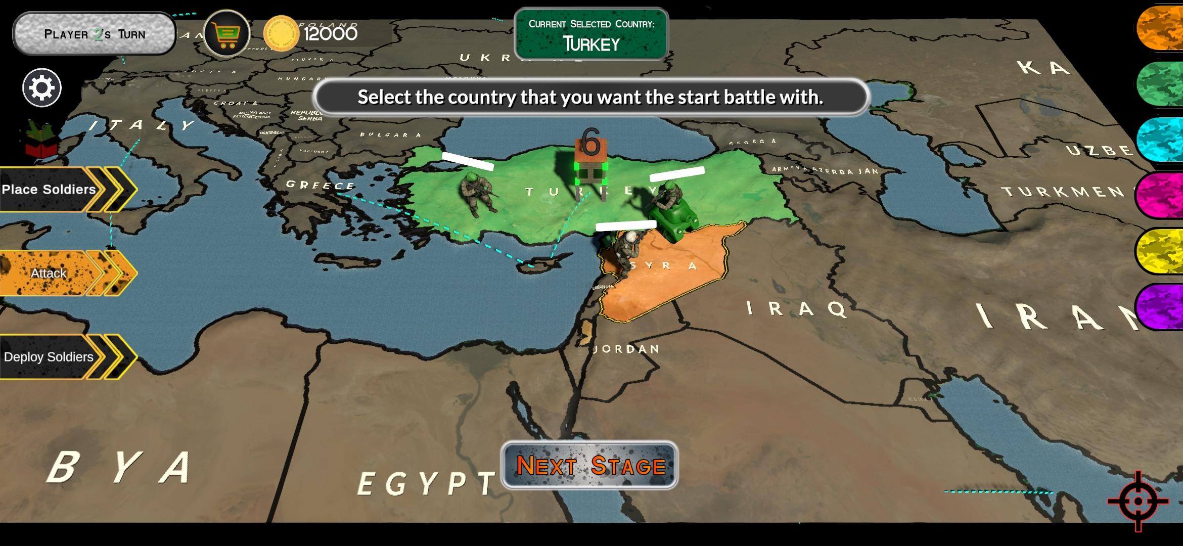 Screenshot of World War Glory - WWG WW2