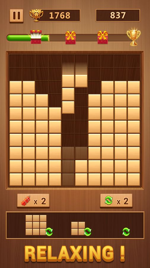 Wood Block - Classic Block Puz screenshot game