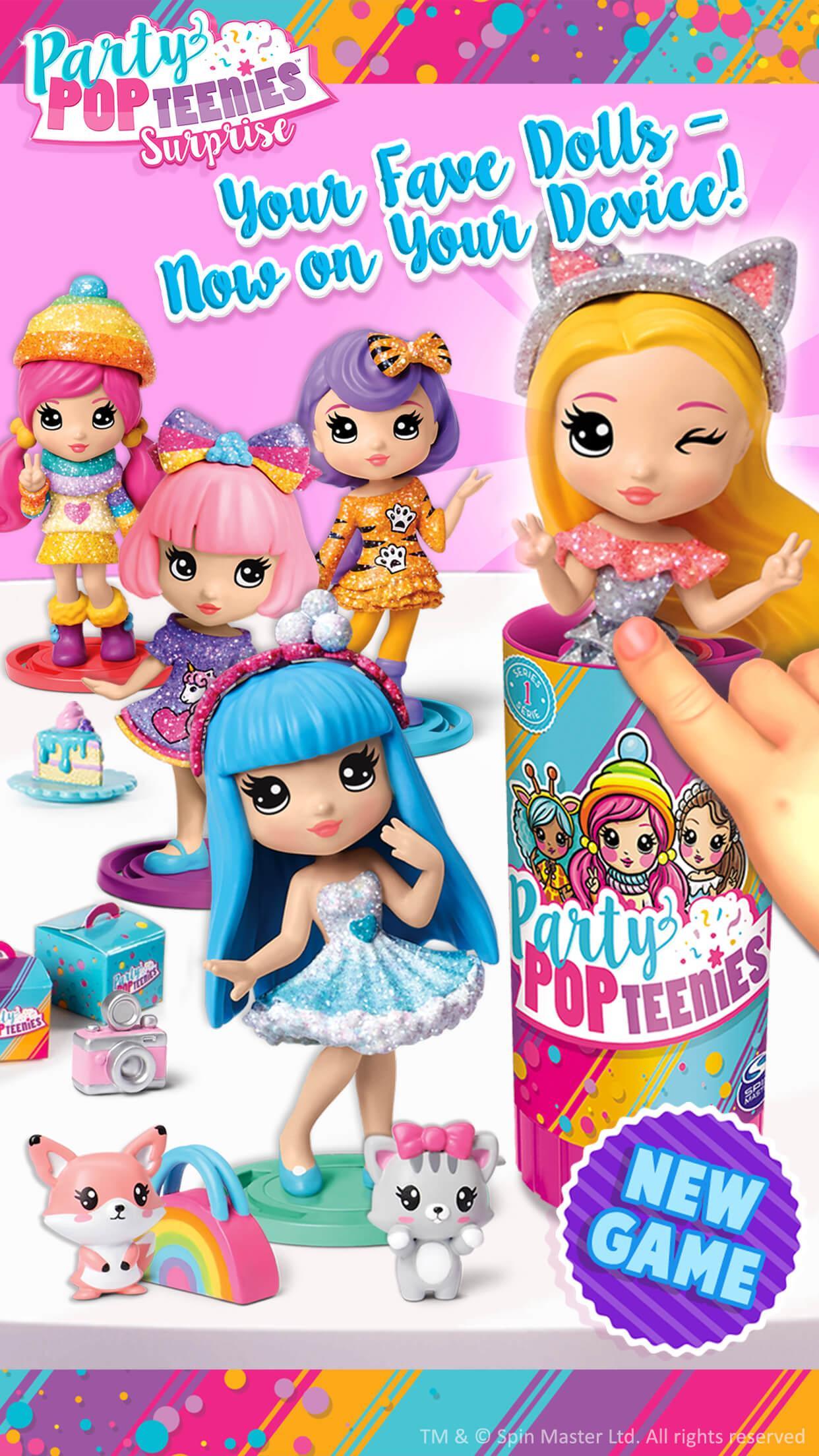 Скриншот игры Party Popteenies Surprise