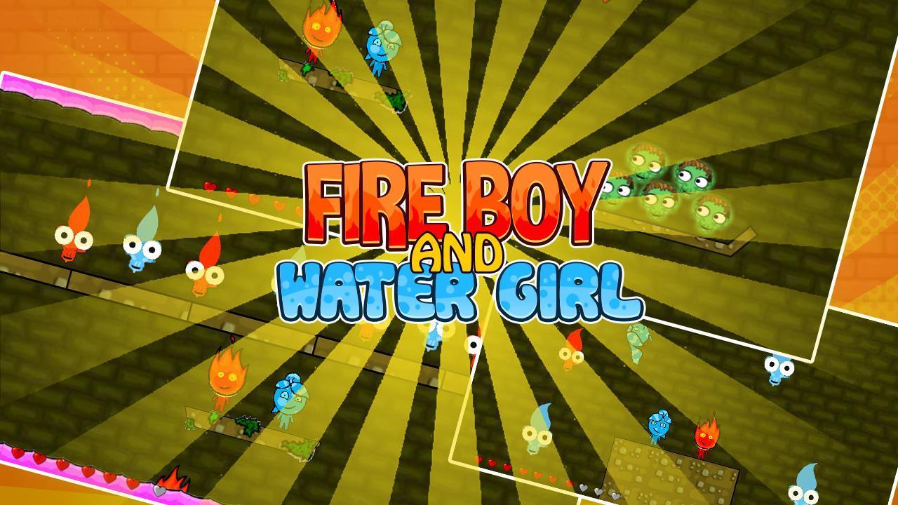 Icegirl Fireboy Charming Shoot Game Screenshot
