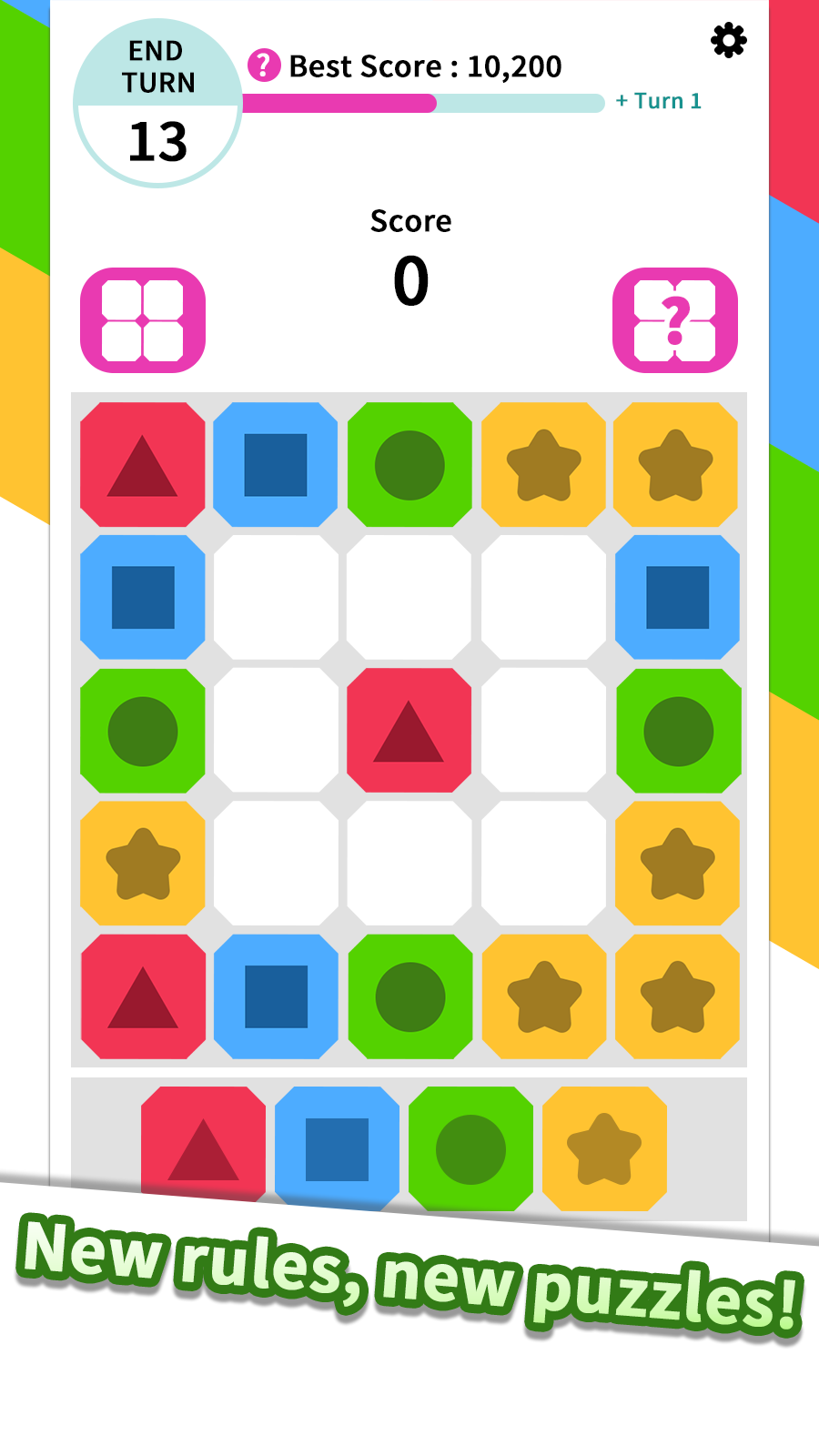 Square Puzzle : Symmetry Game Screenshot
