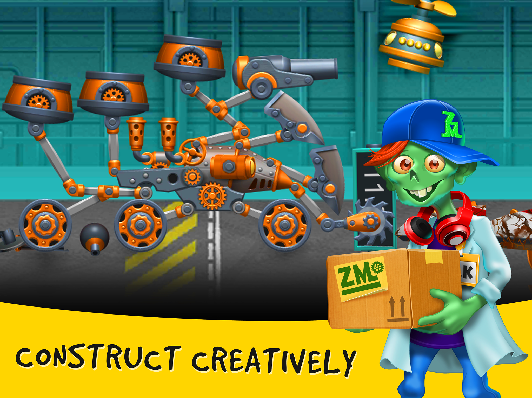 Zombie Motors Game Screenshot