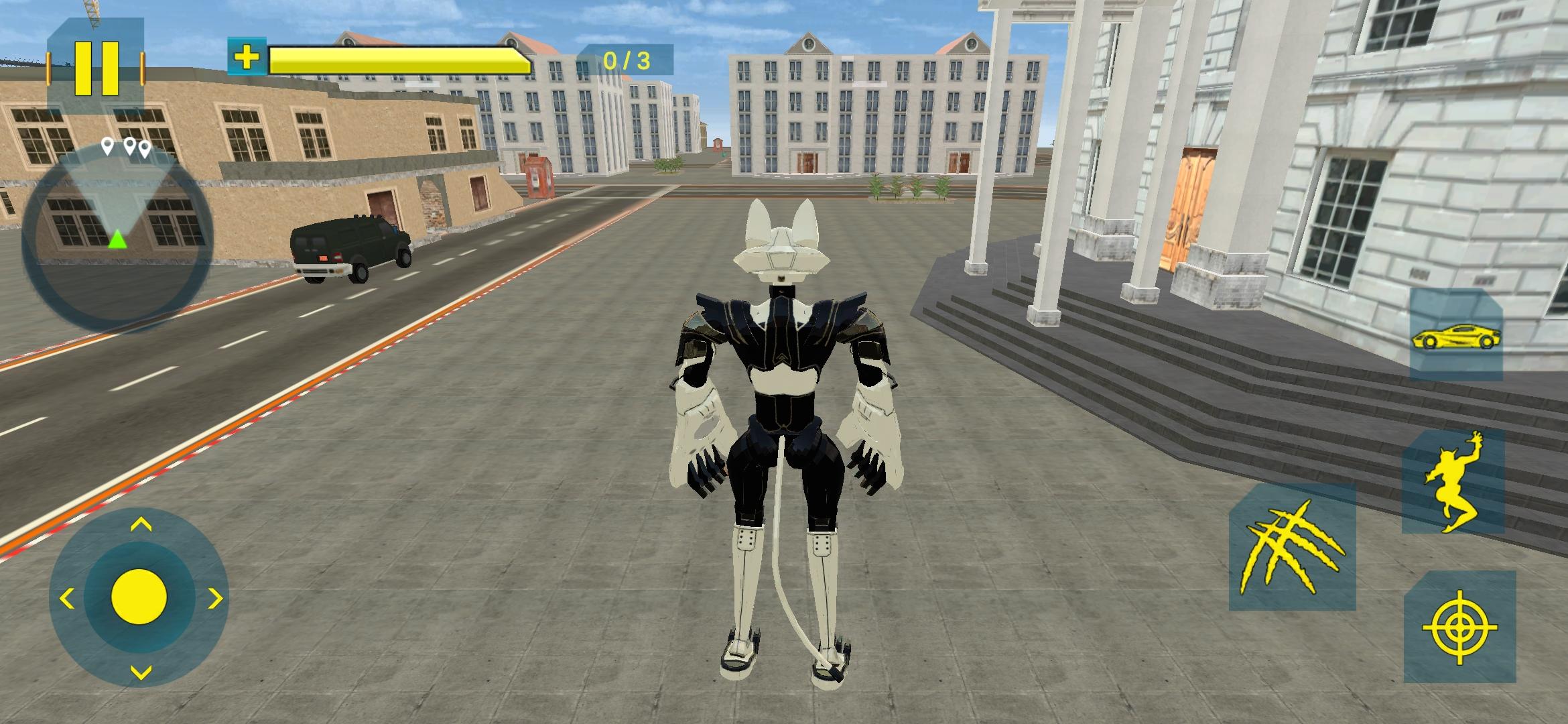 Car Robot Vs Transform Battle Game Screenshot