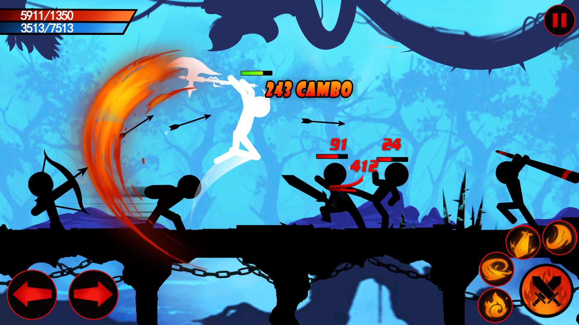 Warrior Legend- Shadow Dark Fighting Game Game Screenshot