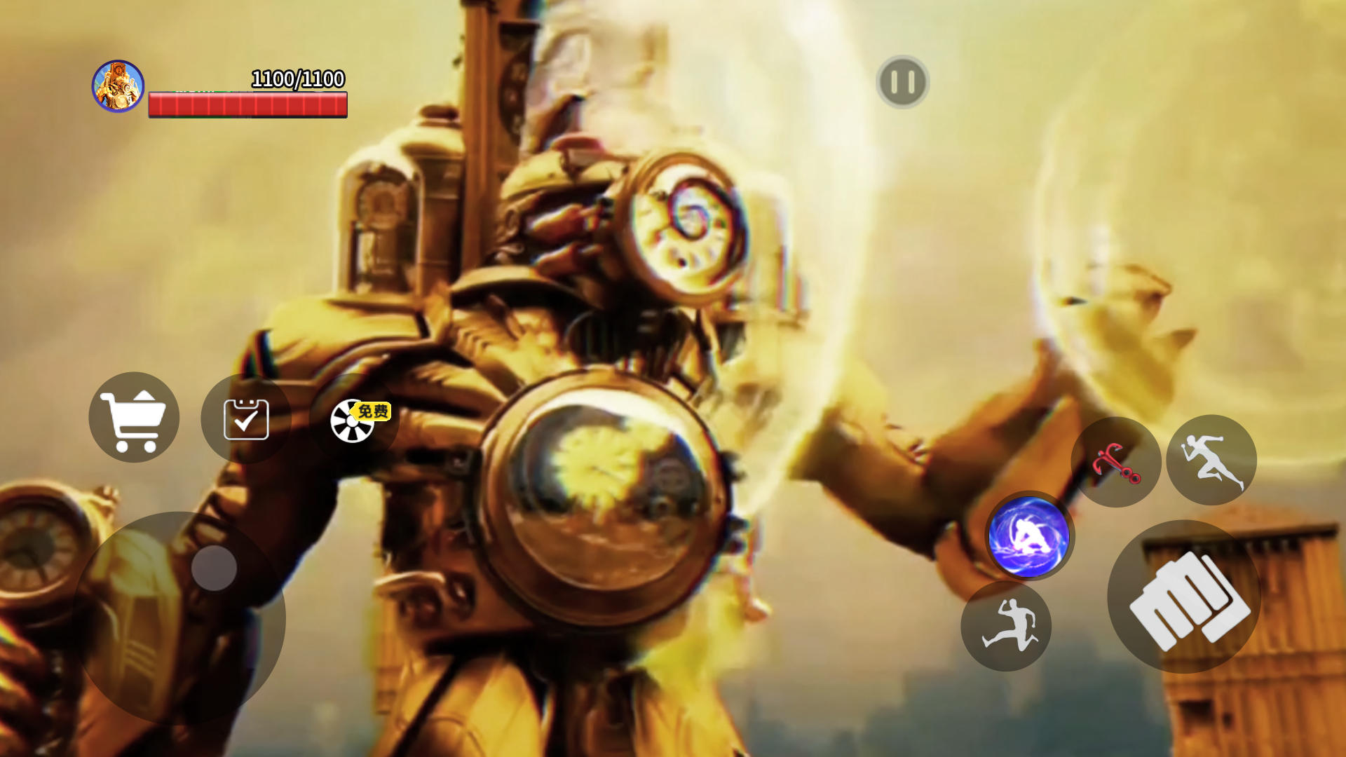 Screenshot of Titan Clock Man