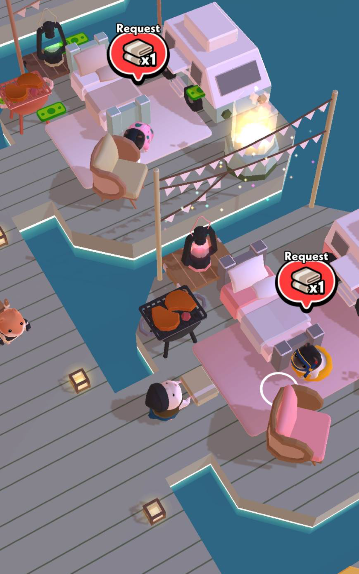 햄스터 캠프 게임 스크린샷