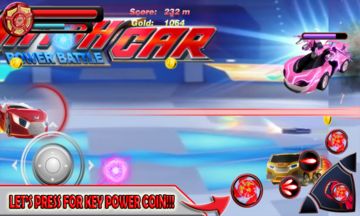 Super Power Watch Battle Car Amazing Avan and Roy Game Screenshot