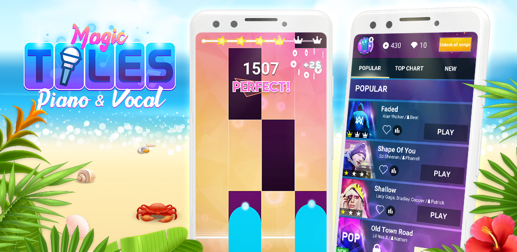Banner of Magic Piano Tiles vocale 1.19.102