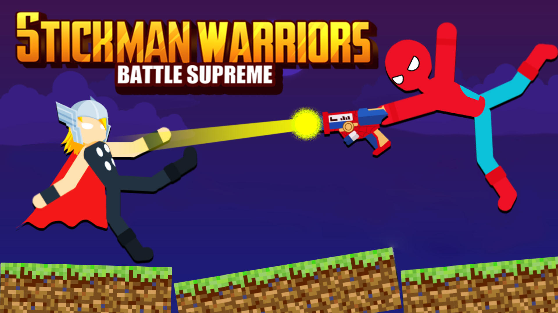 Screenshot 1 of Stickman Warriors - Stickman Bataille Suprême 1.1.34