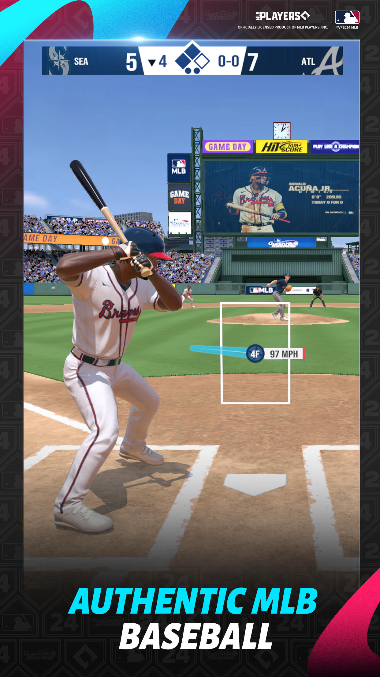 Cuplikan Layar Game MLB CLUTCH HIT BASEBALL 24