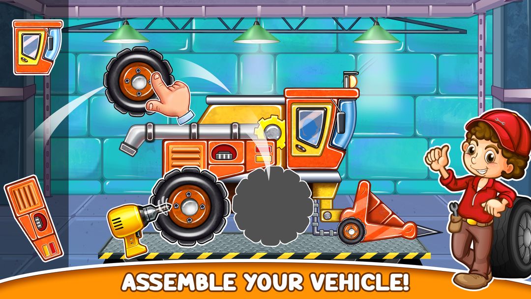 Kids Farm - Kids Tractor Games 게임 스크린 샷