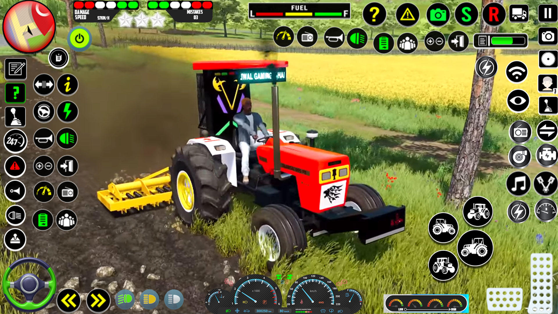 트랙터 농장 마을 수확 시뮬레이션 게임 스크린 샷