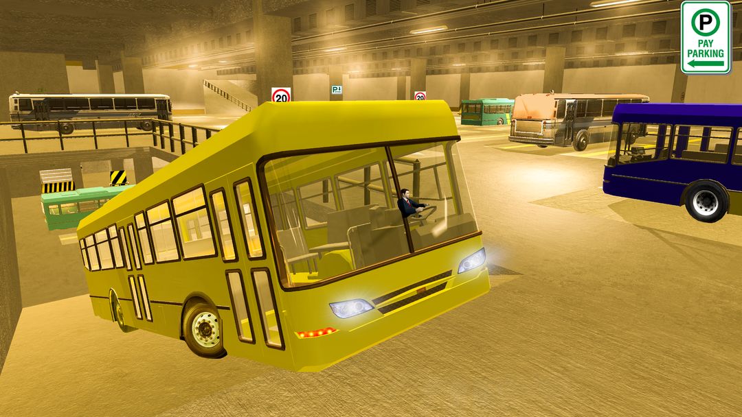 Screenshot of Bus Parking Game - Bus Games