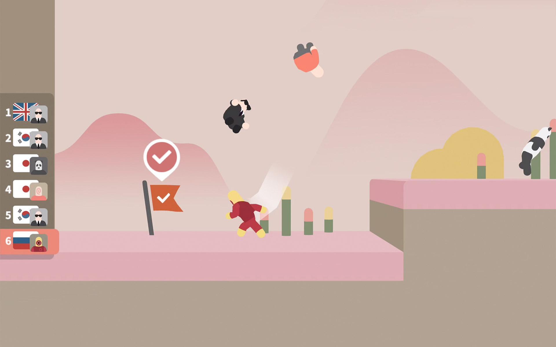 コスモレース (Cosmo Race) ゲームのスクリーンショット