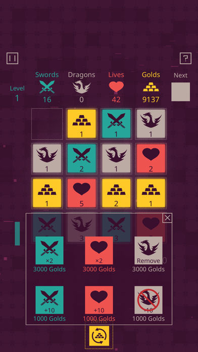 Screenshot of Dungeon Tiles