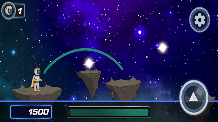 Screenshot of Spaceman App