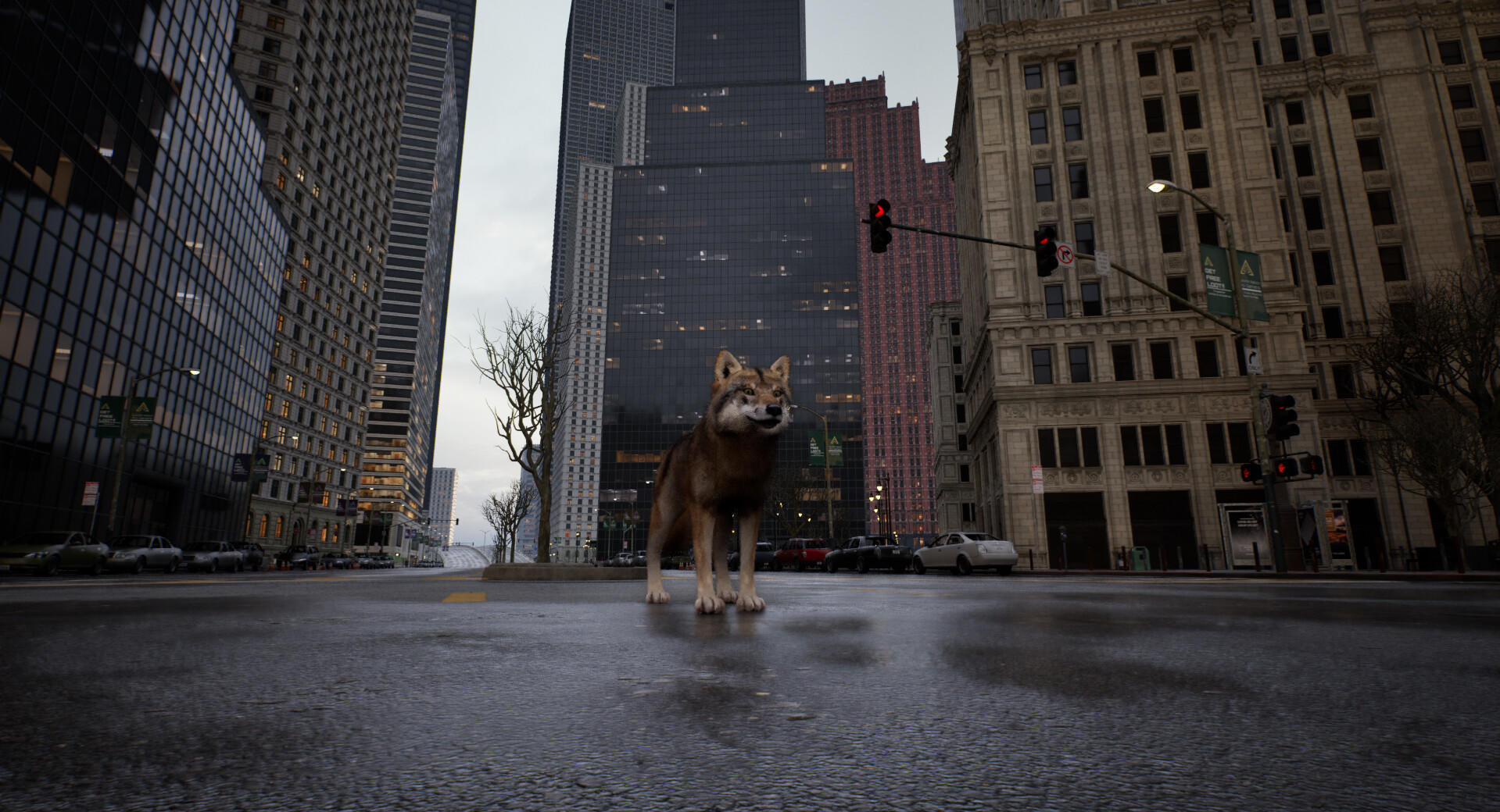 WOLF IN THE CITY Game Screenshot