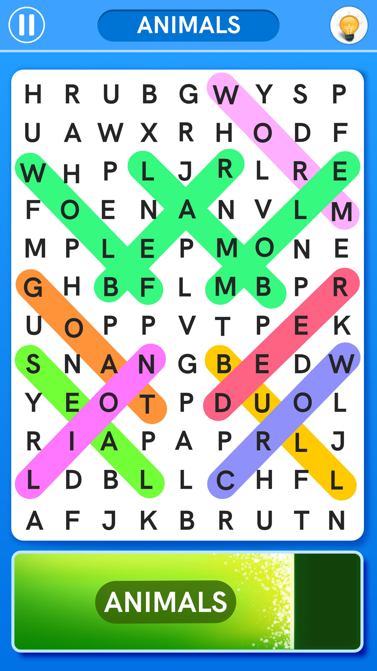Word Search Games: Word Find Game Screenshot