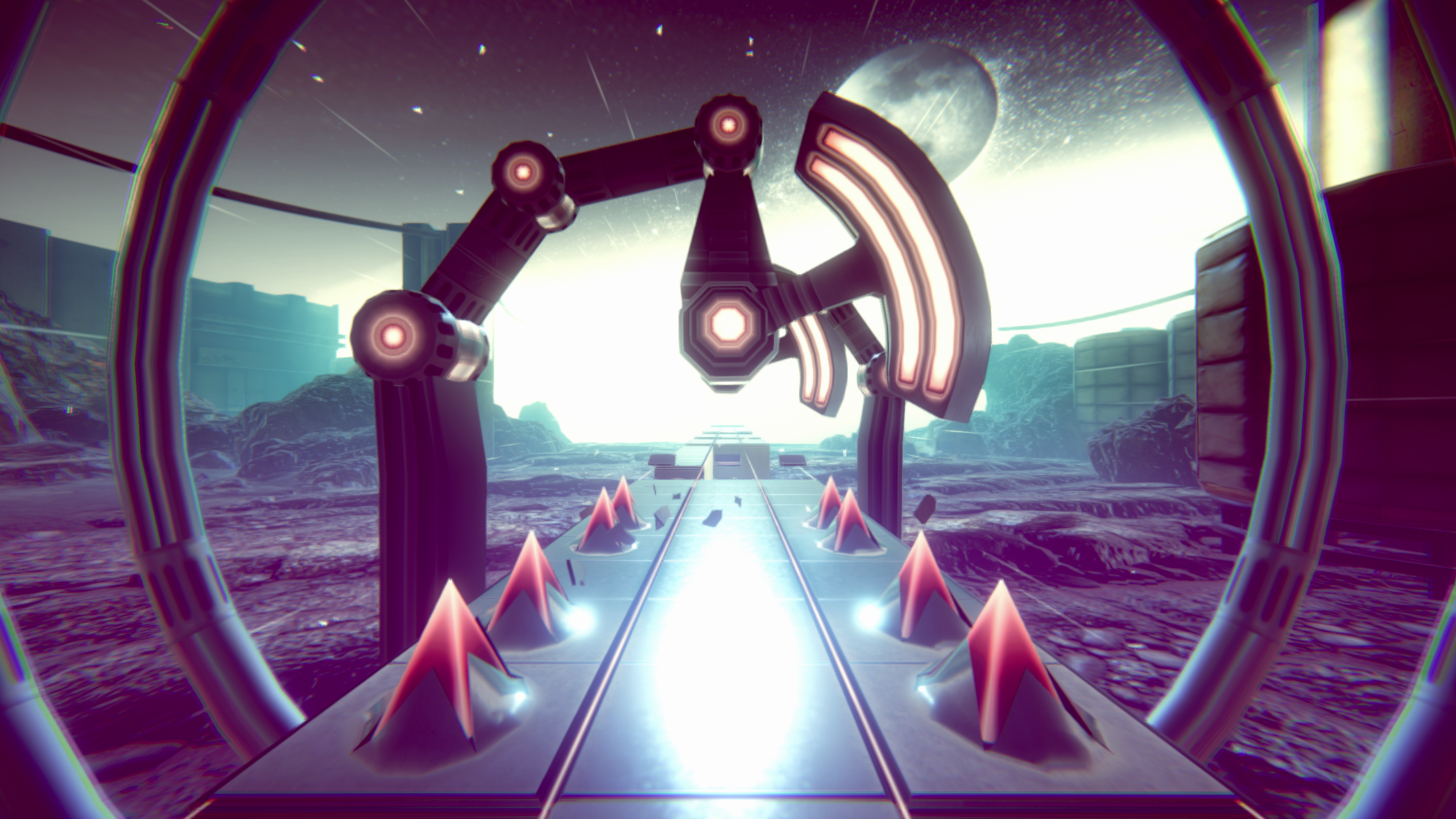 Super Glitch Dash Game Screenshot