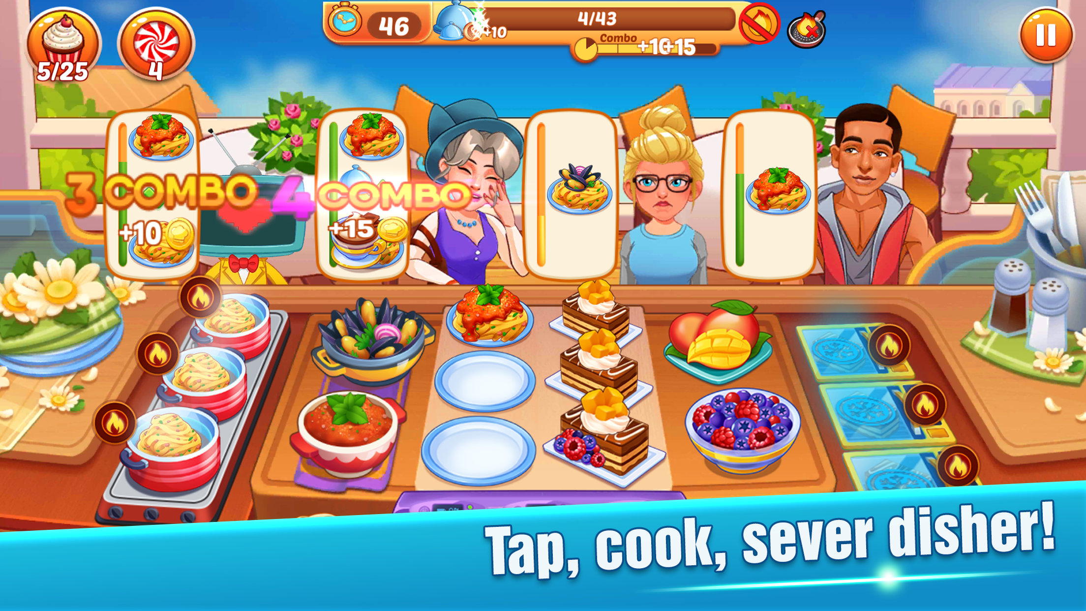 Screenshot 1 of Cooking Master :Fever Chef Restaurant Cooking Game 1.73.113
