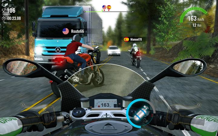 Screenshot 1 of Moto Traffic Race 2 1.28.01