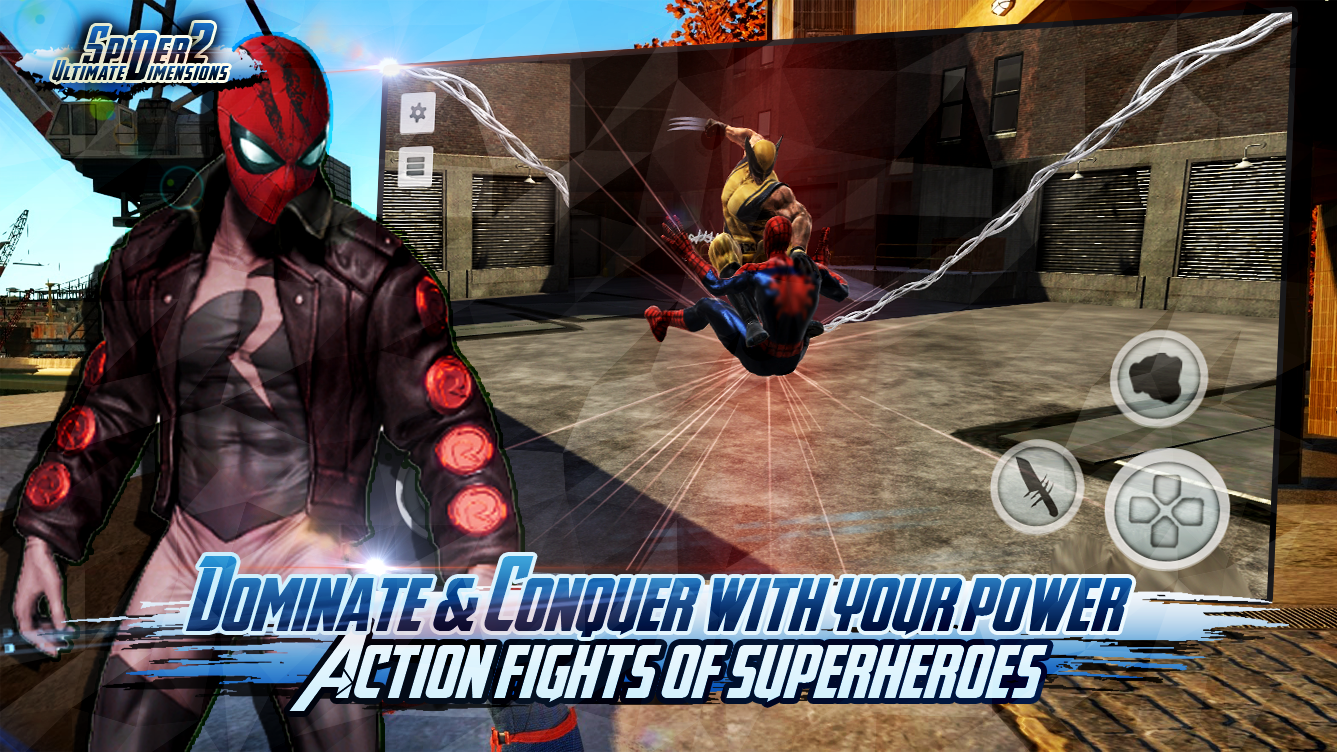 Captura de Tela do Jogo Spider 2: Ultimate Dimensions