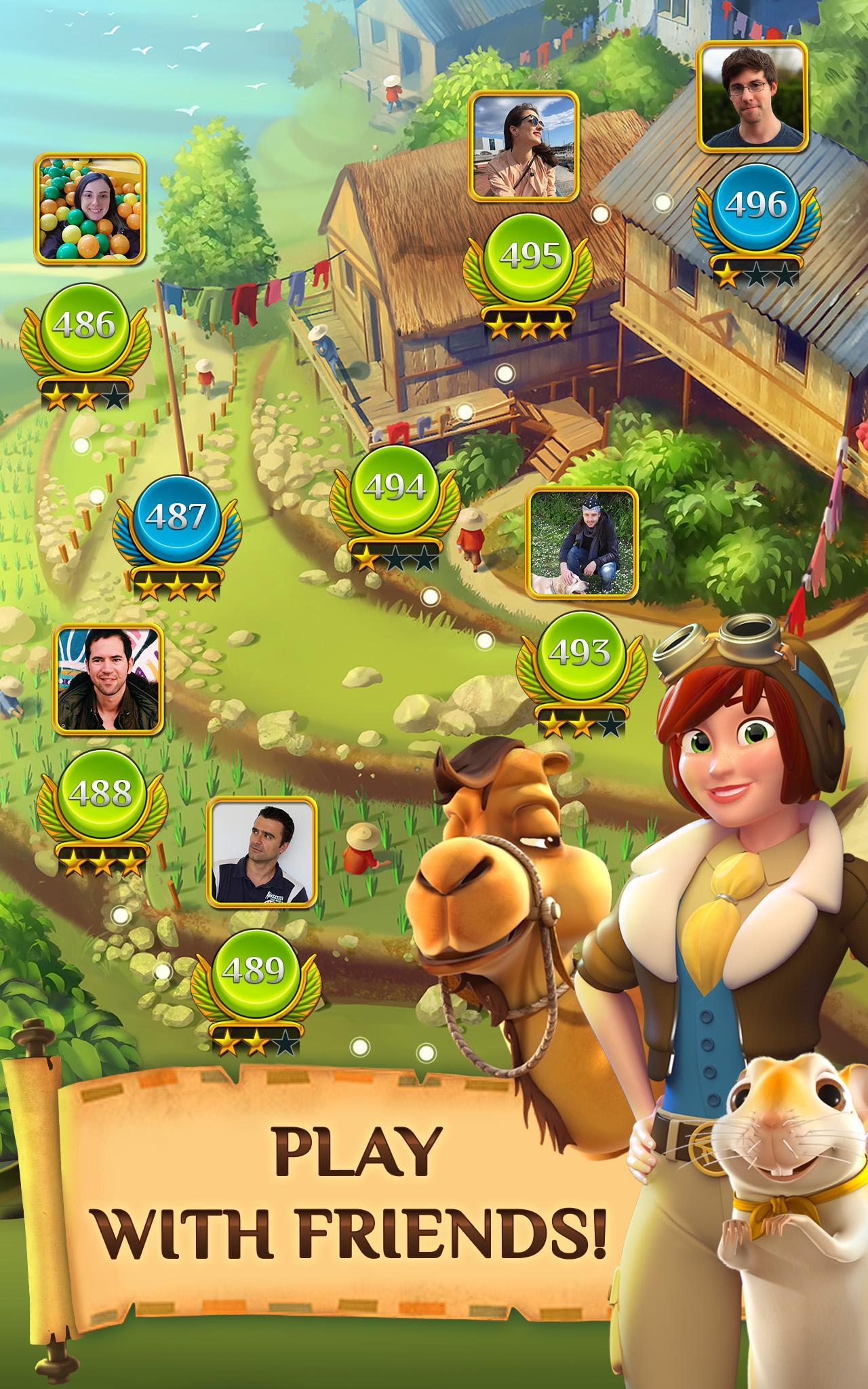 Pyramid Solitaire Saga Game Screenshot