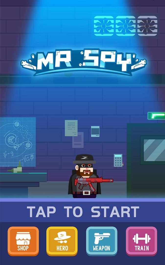 Mr Spy - Mr Bullet Superhero Adventure 게임 스크린 샷