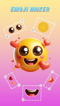 Custom Emoji Creator Game Screenshot