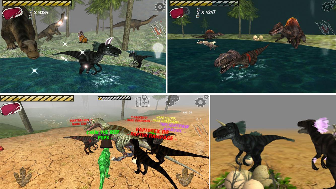 Raptor RPG - Dino Sim Game Screenshot