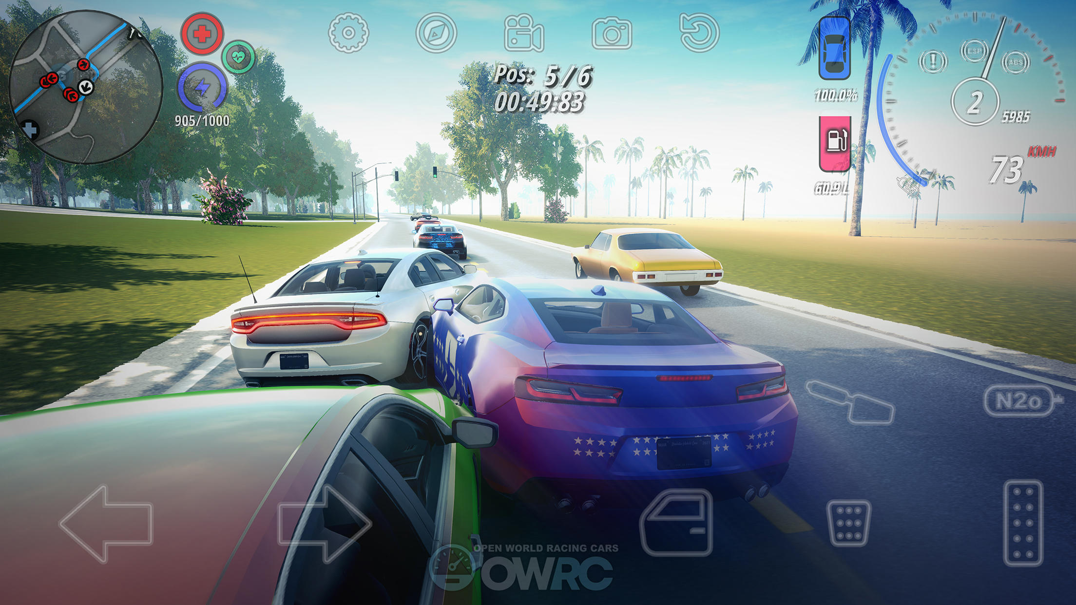 OWRC: Open World Racing Cars Game Screenshot