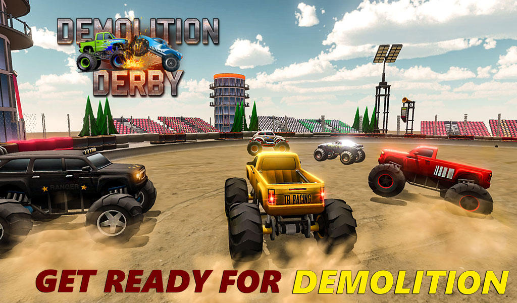 Captura de Tela do Jogo Demolition Derby-Monster Truck