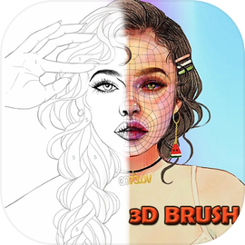 Fill Color-3D Brush