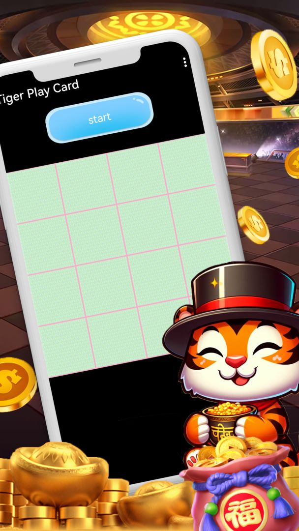 Screenshot of Tiger Play Card