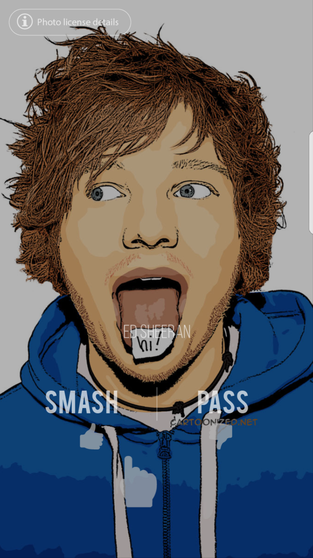 Скриншот игры Smash or Pass Celebrity