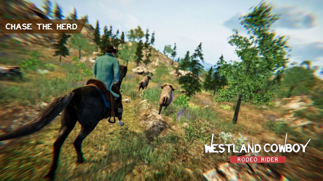 Screenshot of Cowboy Rodeo Rider- Wild West