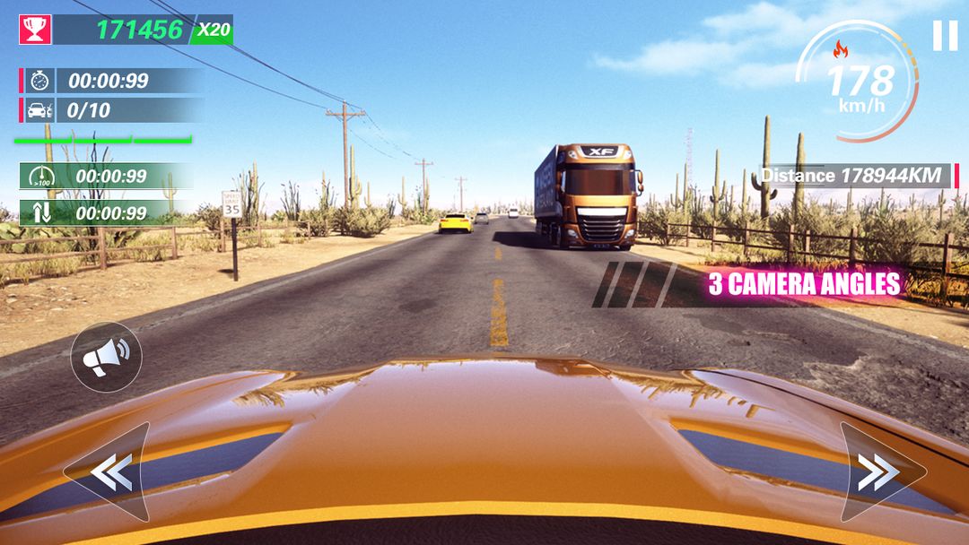 Crazy Racer screenshot game