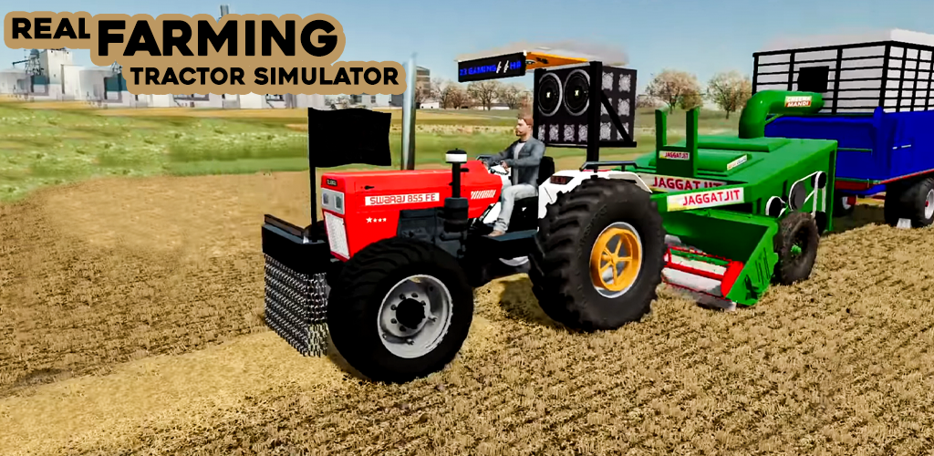 Banner of Real Farming Tractor Simulator 