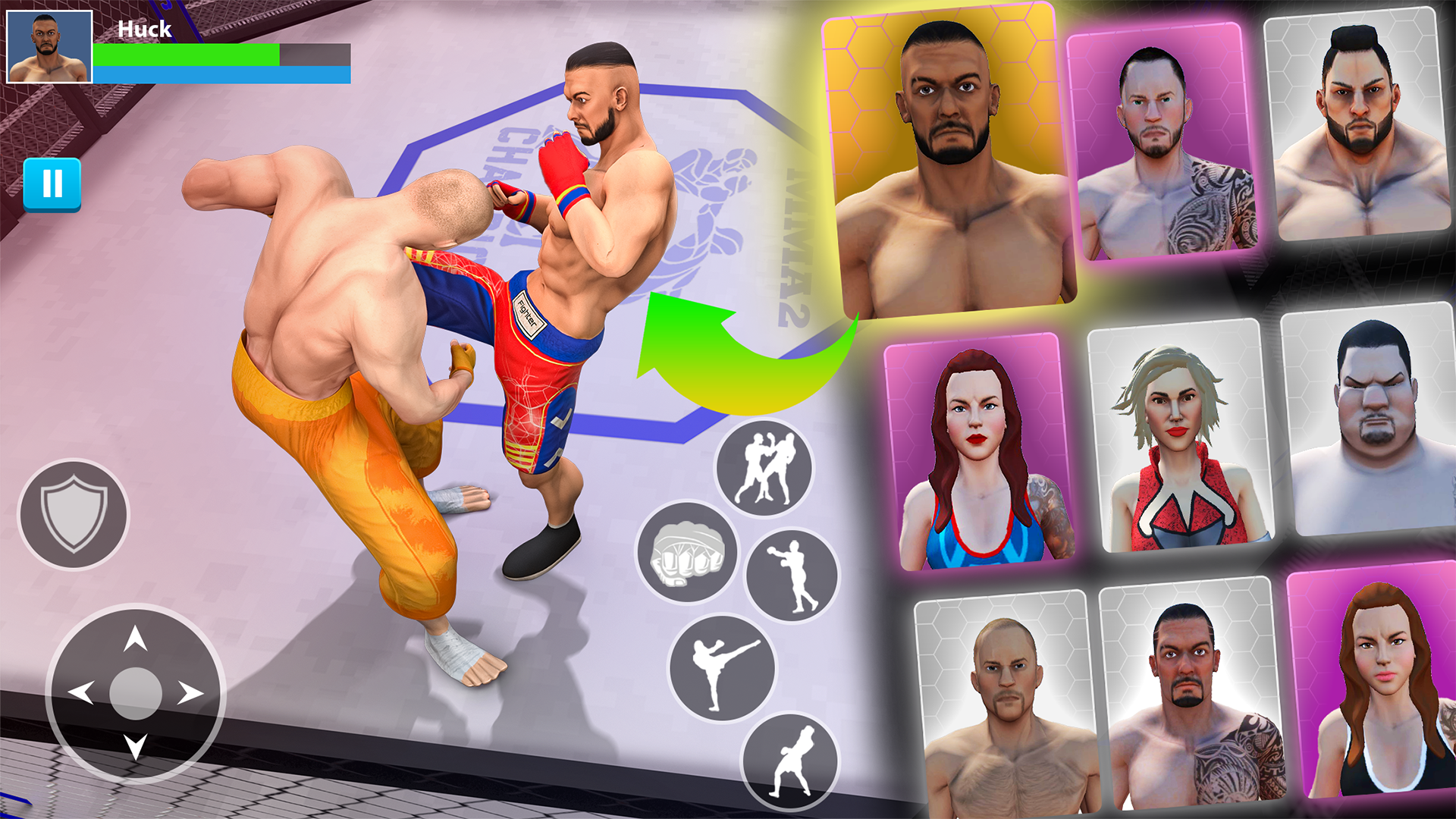 Martial Arts Fight Game Game Screenshot