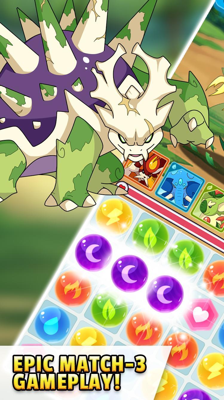 Dynamons Evolution Puzzle & RPG: Legend of Dragons ภาพหน้าจอเกม
