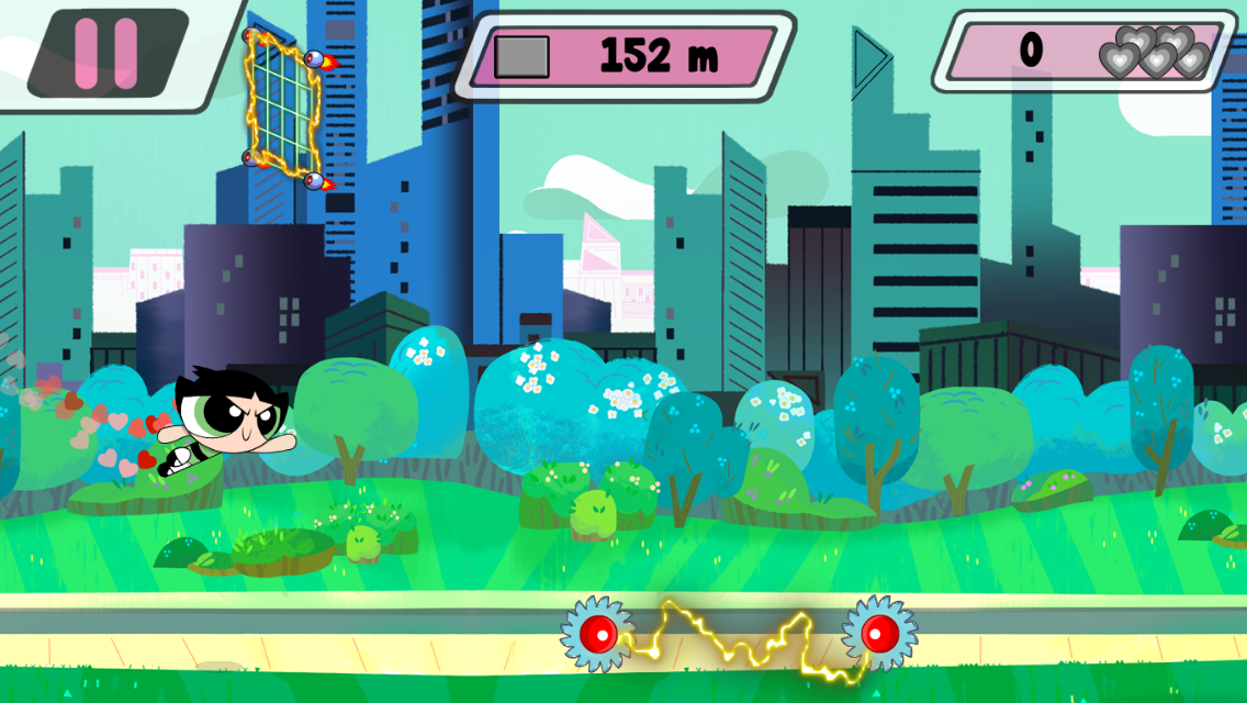Captura de Tela do Jogo Powerpuff Girls: Mojo Madness