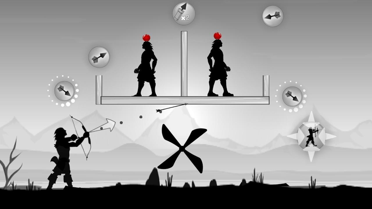 DarkMan 2 Apple Shooter Game Screenshot