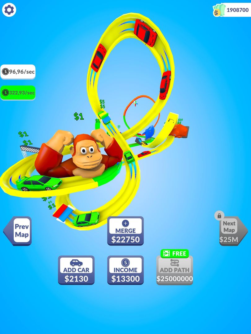 Car Track Fever screenshot game