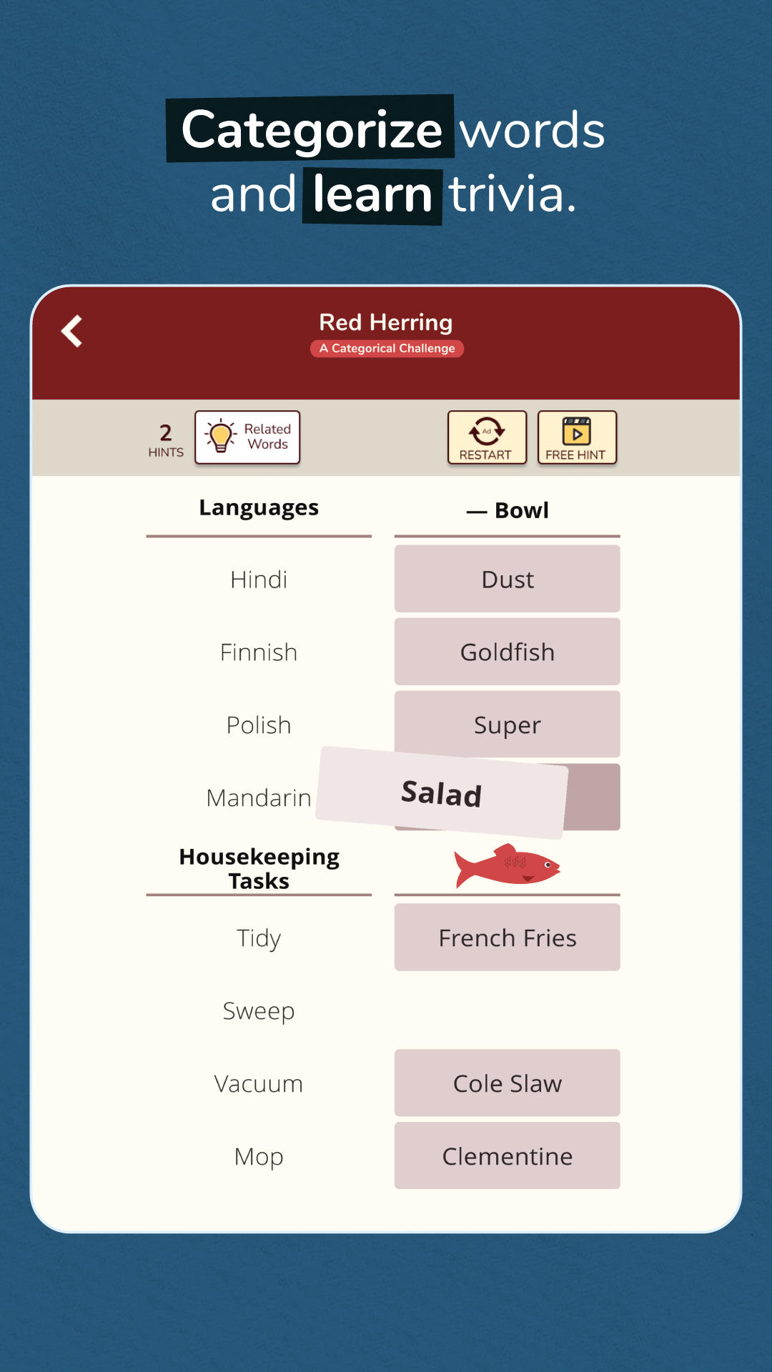 7 Little Words and More ภาพหน้าจอเกม