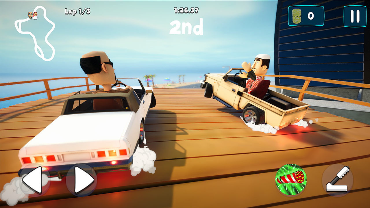 Amer Go Racing Game Screenshot