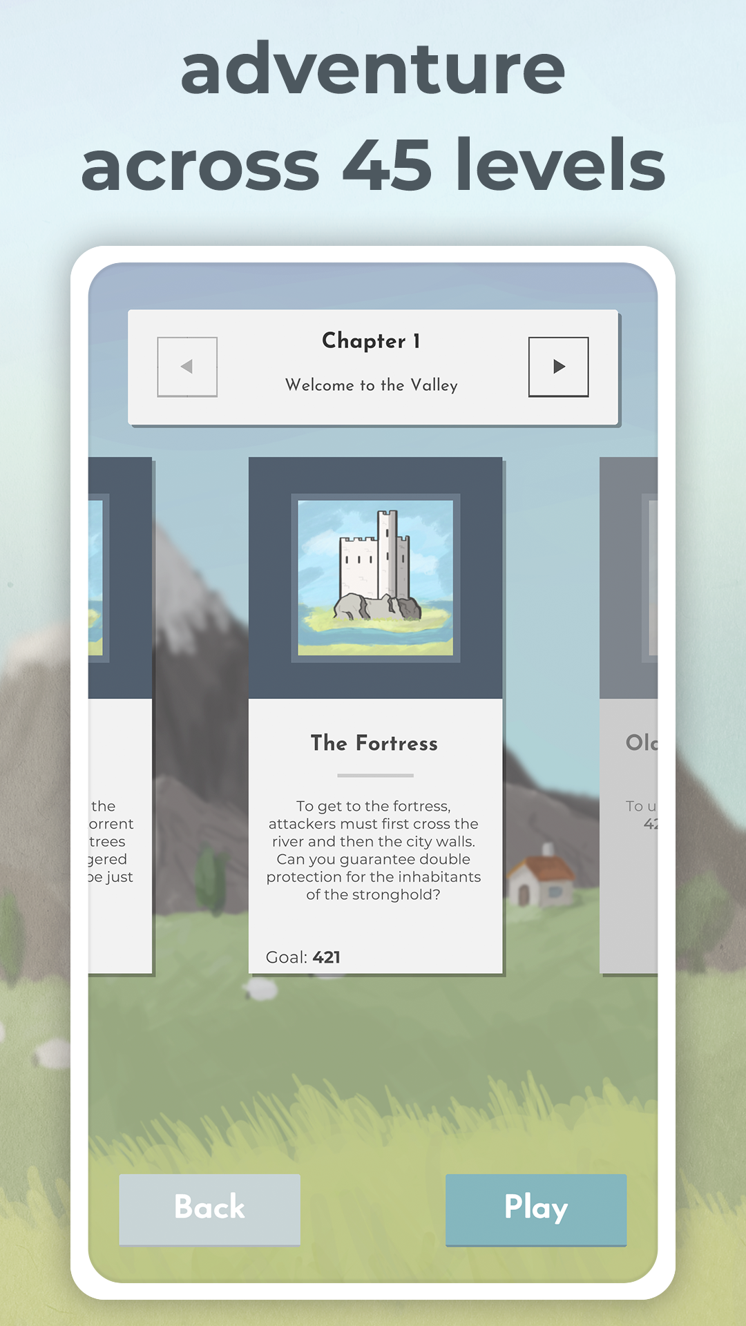 Square Valley ภาพหน้าจอเกม