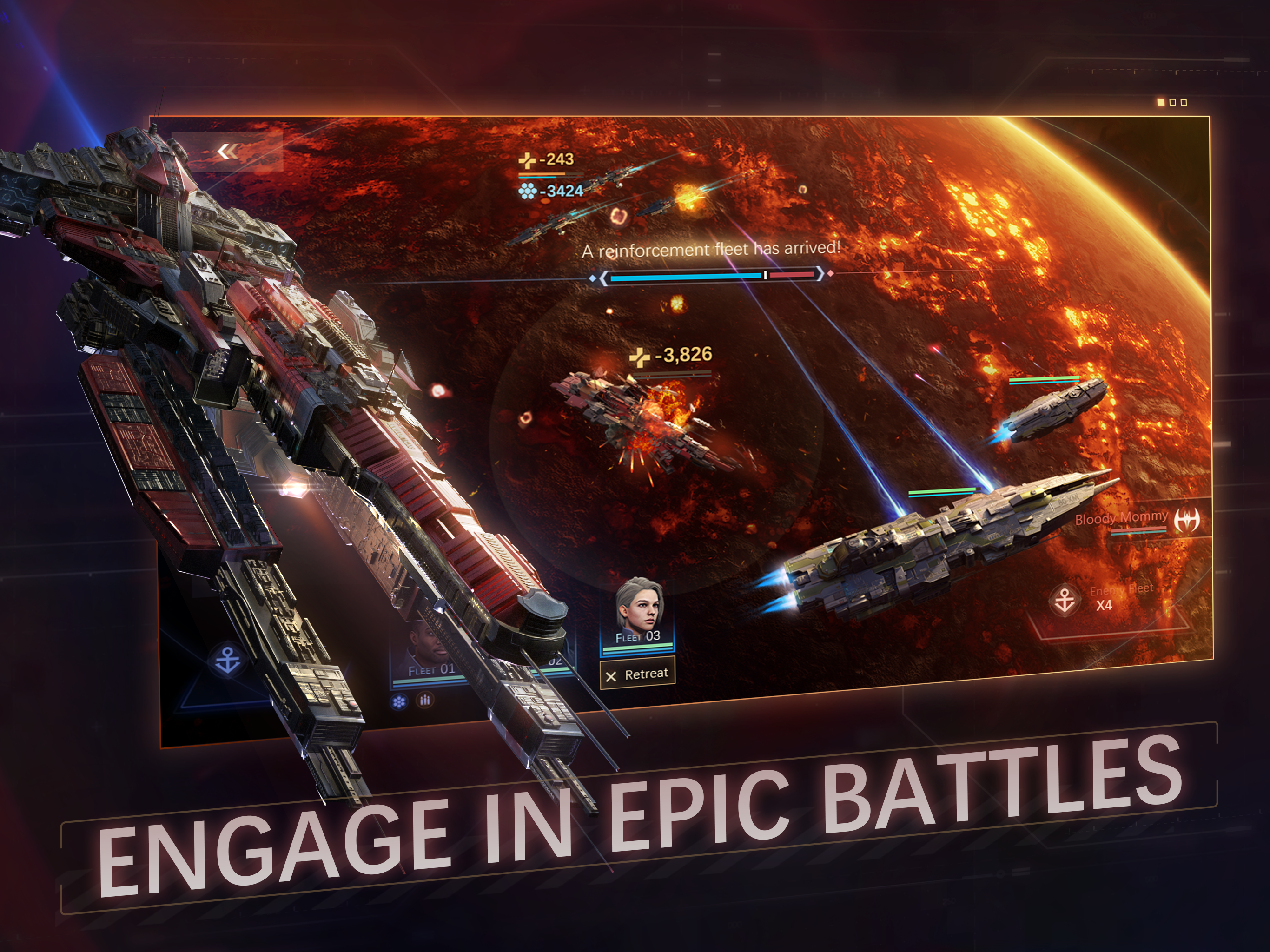 Nova: Space Armada Game Screenshot