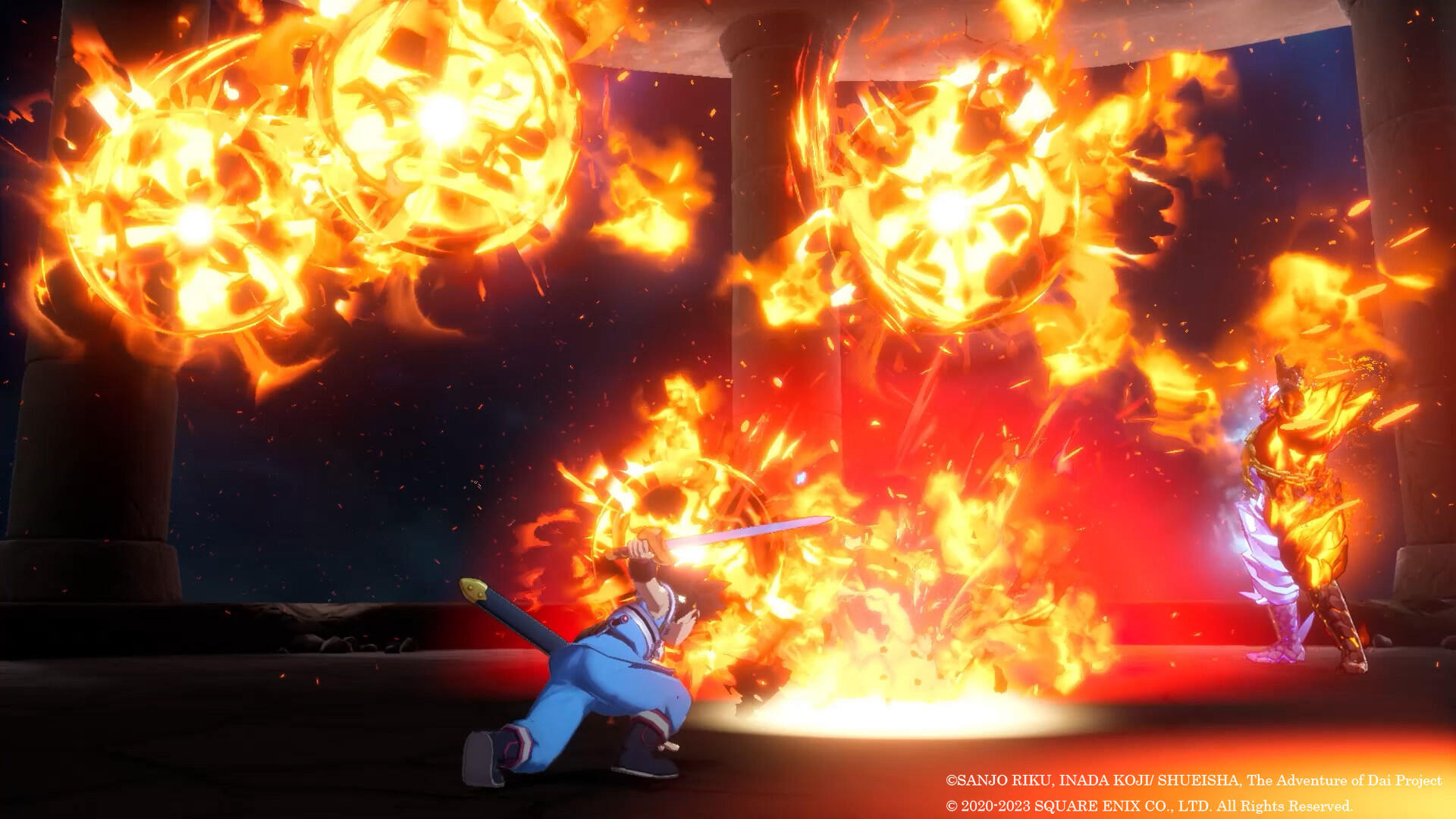 Infinity Strash: DRAGON QUEST The Adventure of Dai ภาพหน้าจอเกม