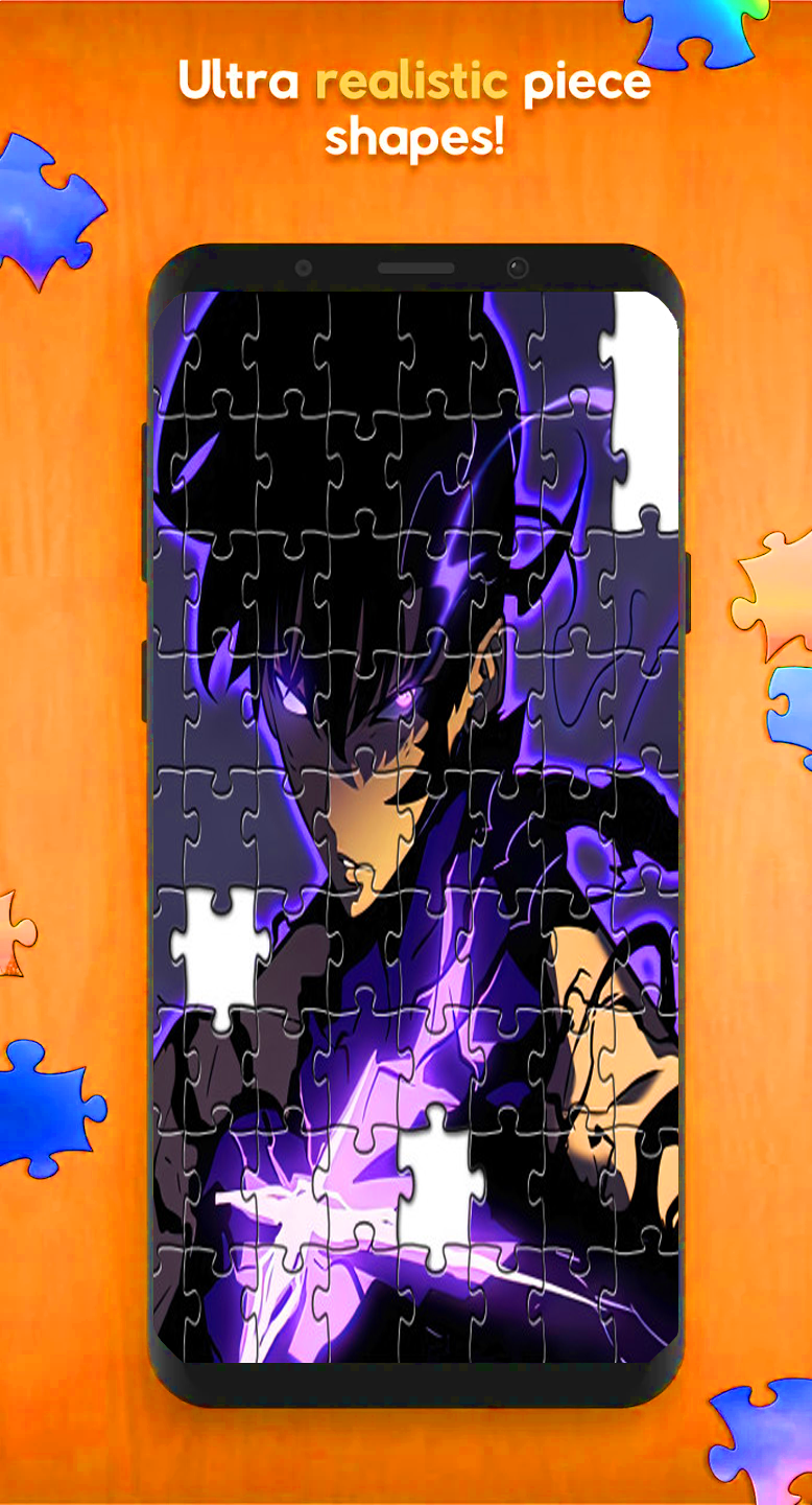 Solo Leveling Anime Puzzle Game Screenshot